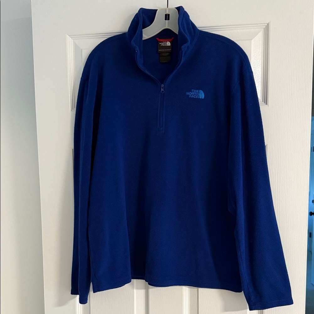 The North Face Royal Blue Half-Zip Fleece